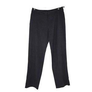 EILEEN‎ FISHER PETITE Charcoal Gray Wool Dress Pants Trousers Sz PS Small Petite